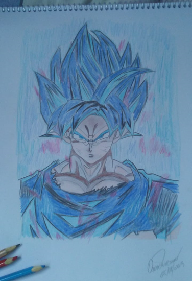 Goku Super Saiyan Blue, Dragon Ball Super — Steemit