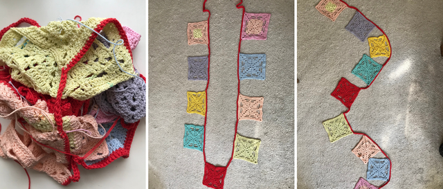 dragonfly crochet bunting