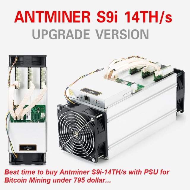 Best time to buy Antminer S9i-14TH/s 