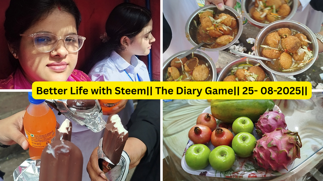 Better Life with Steem The Diary Game 25- 08-2025.png