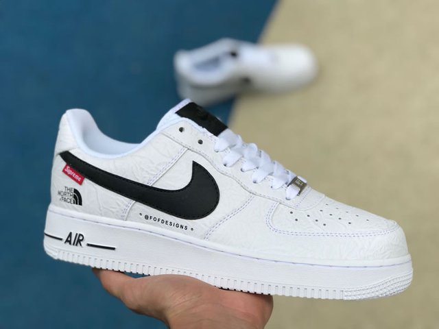 nike air force 1 x the north face