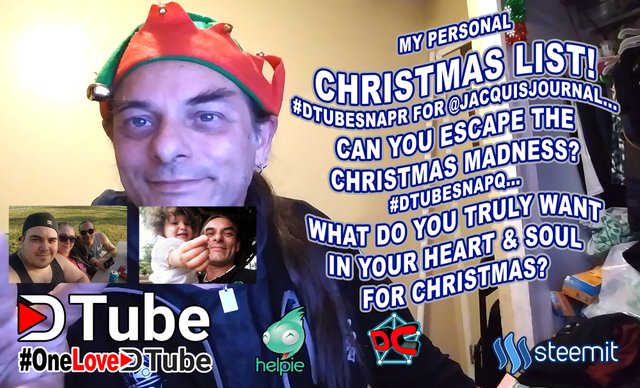 #dtubesnapr to @jacquisjournal Can You Escape the Christmas Madness - #dtubesnapq What Do You Truly Want in Your Heart & Soul for Christmas.jpg