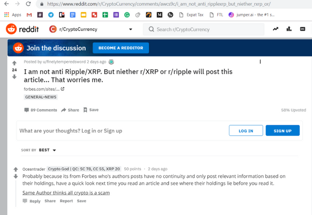 Is Ripple A Scam Forbes Article Steemit