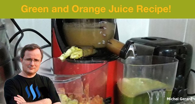Green and Orange Juice Recipe!