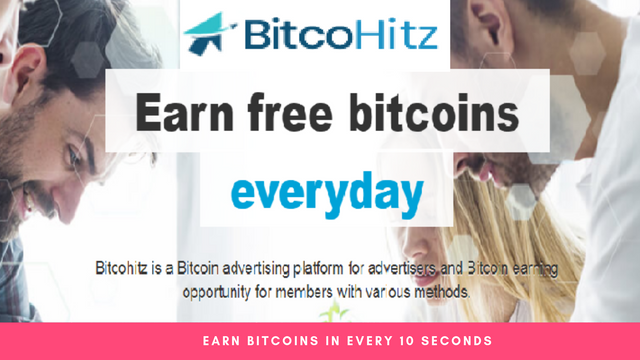 Bitcohitz Free Cloud Mining Earning Site Steemit - 