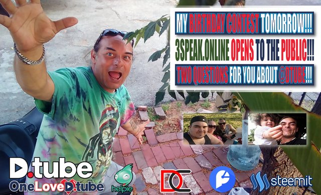 A Few Details About My Birthday Contest Starting Tomorrow - @theycallmedan Announces 3Speak Has Opened Up to the General Public - Two Questions About @dtube.jpg