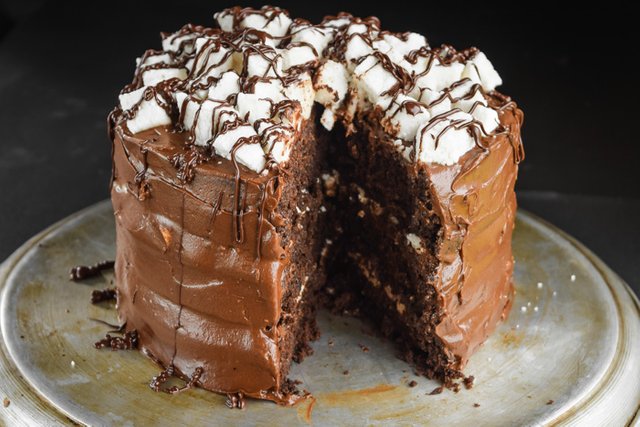 Rich and Dark Hot Cocoa Triple Layer Cake (Vegan)-5.jpg