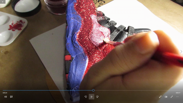 second coat for glitter shoes.png