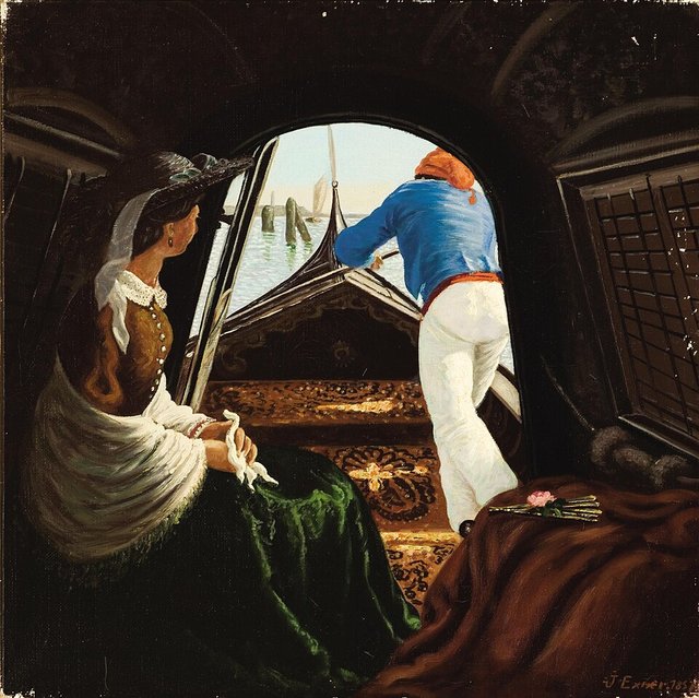 Julius_Exner_-_Gondola_excursion_(1857).jpg
