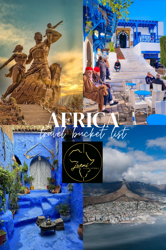 Jueni Afrika Africa Travel Bucket List Poster.png