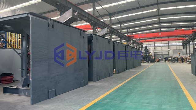 Judian 8-ton induction melting furnaces.jpg