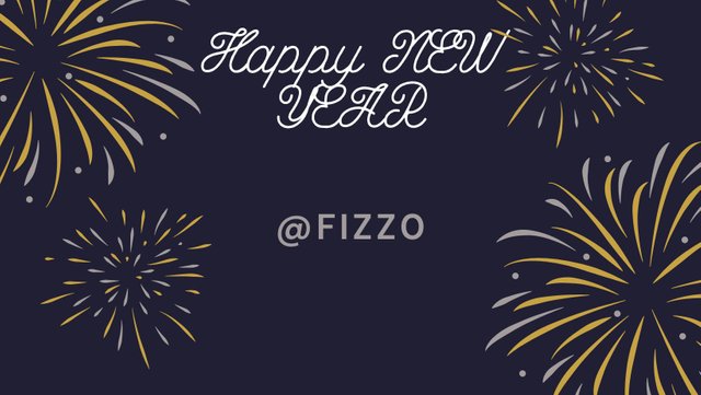 Dark Blue and Yellow Simple Fireworks Illustration New Year Facebook Cover.jpg