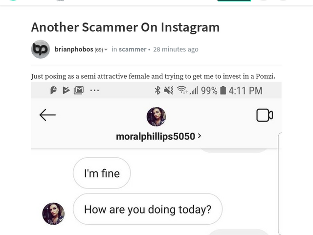 follow me to vote brianphobos another scammer on instagram - scammer followed me instagram