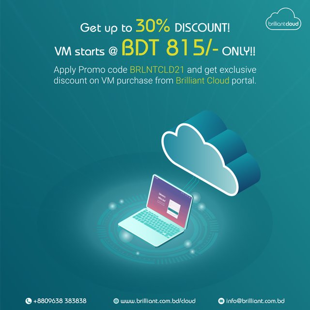 Buy-Cloud-VM- BDT 815 ONLY-cloud-discount-offer-brilliant-cloud.jpg