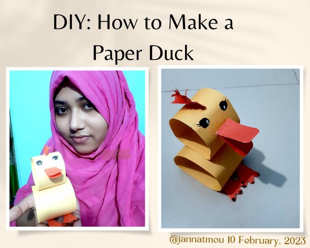 APRENDENDO A FAZER PAPER DUCK 