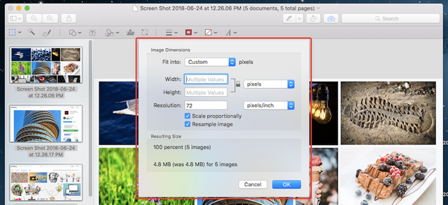 How to Easily Batch Resize your Images on a Mac!