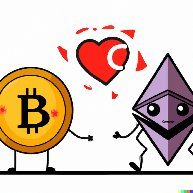 DALL·E 2023-08-09 19.58.26 - bitcoin and ethereum cryptocurrency falling in love, cartoon style.png