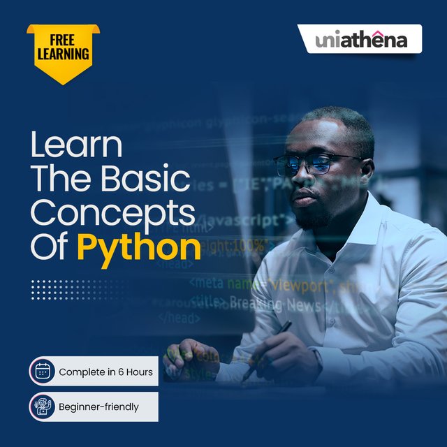 Free Online Basics of Python for Beginners Course- UniAthena.jpg