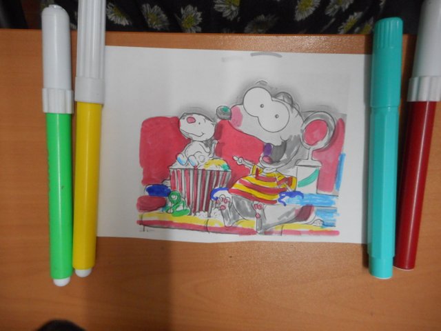 Coloring Toopy and Binoo the Movie  - Markers (1).JPG