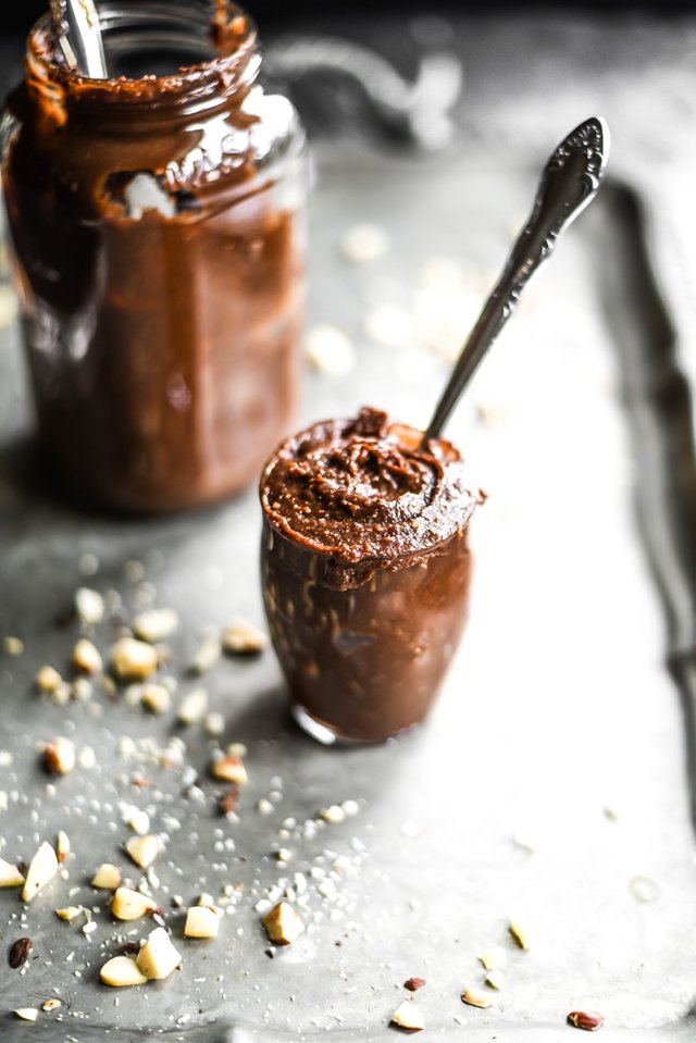 Homemade Chocolate Hazelnut Butter (Nutella)(vegan)-1.jpg