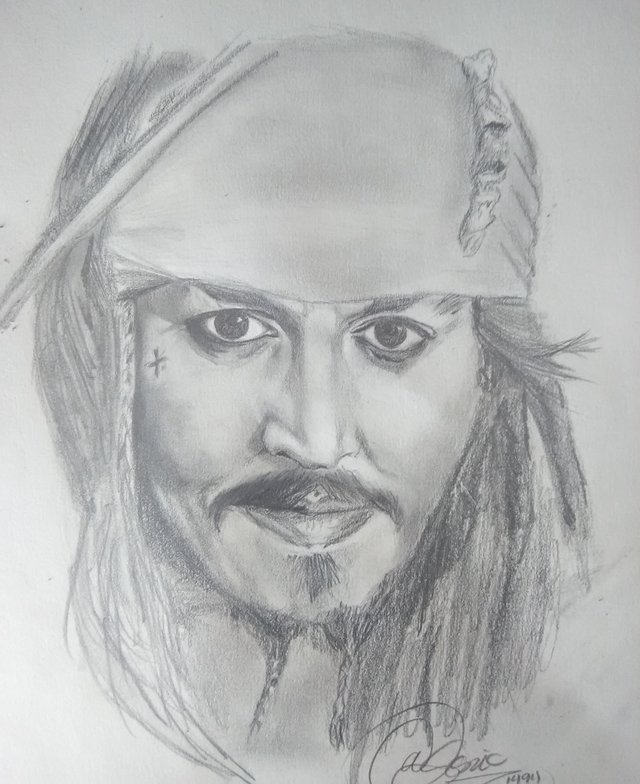 Drawing | Jack Sparrow de la serie 