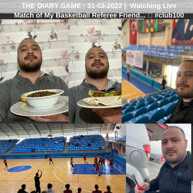 THE DIARY GAME  31-03-2022  Watching Live Match of My Basketball Referee Friend... 🏀 #club100.png