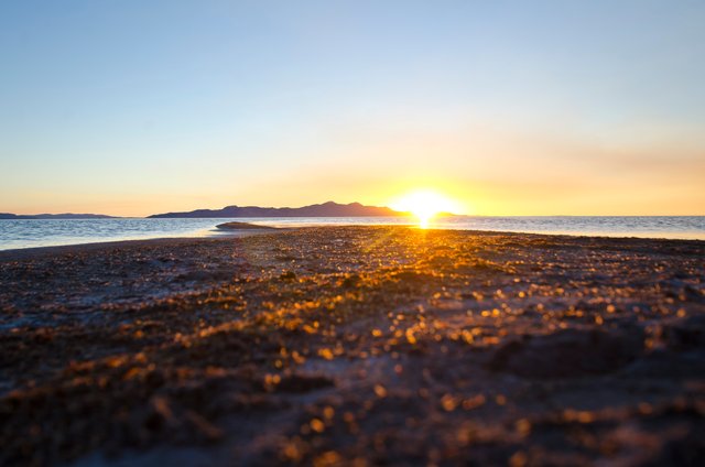 The great salt lake bug land sunset.JPG