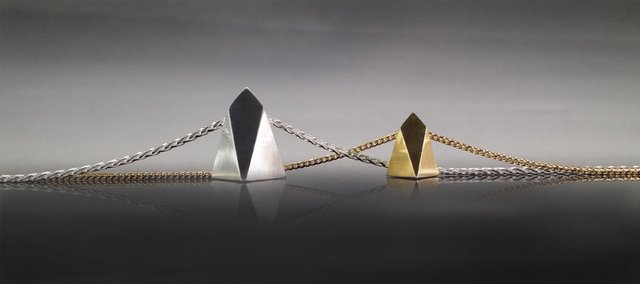 Yellow Gold and White Gold Chestahedrons Chain.jpg