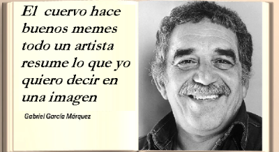 El cuervo meme de García Marquez