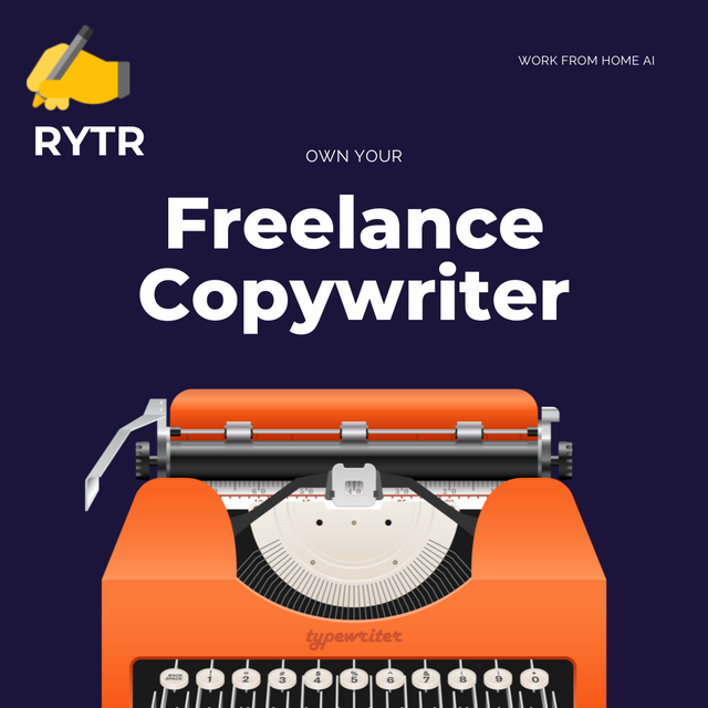 dark blue and orange Freelance copywriter job vacancy instagram post.png