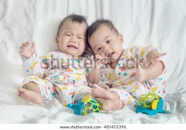 asia-twin-baby-lying-on-600w-485455396.webp