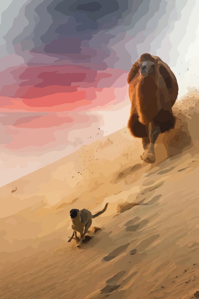 沙漠中的骆驼.jpg