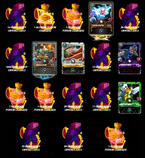 Daily quest rewards with potion - Day 190.jpg