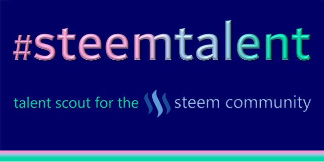 Talent scout for the steem community .jpg