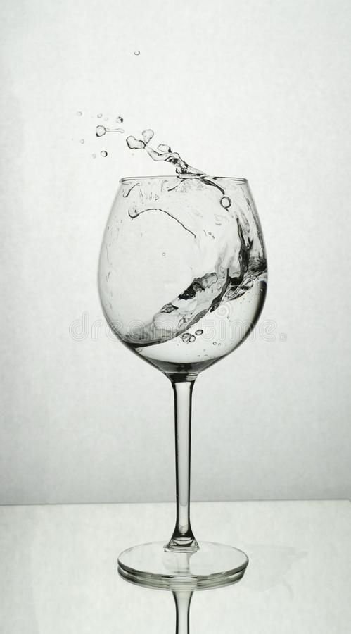 Splash of Water in a Wine Glass Stock Image - Image of background, splash_ 163773103 (2).jpg