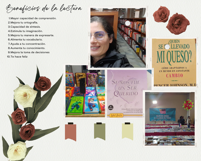 Collage de Fotos para Moodboards Inspiración Floral Aesthetic Beige y Rojo.png