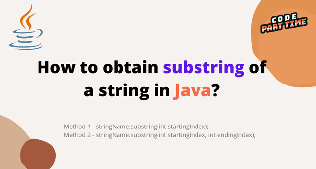 How to obtain substring of a string in Java - Featured Image.png