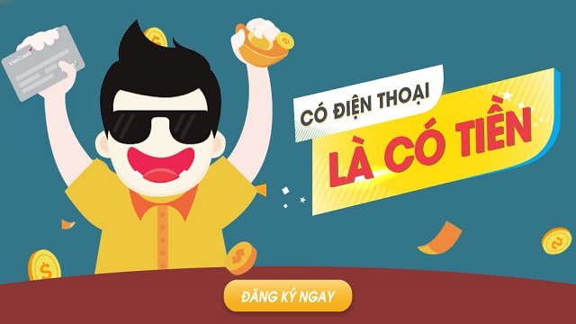 vay tiền nhanh online bằng CMND