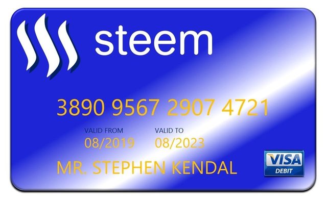Steem Debit Card