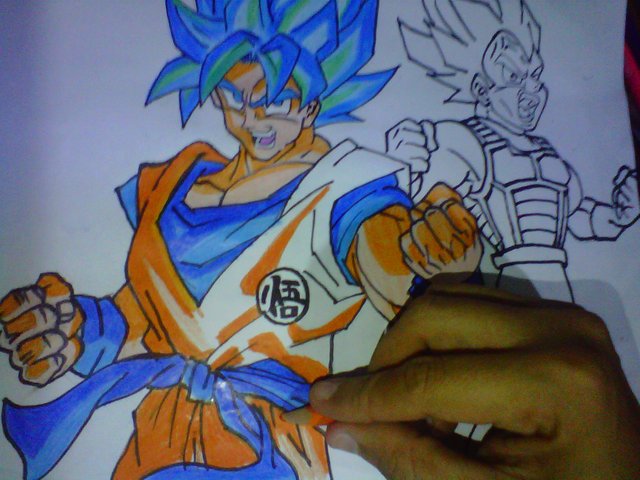 Goku SSJ4  Goku a lapiz, Dibujos detallados, Dibujos