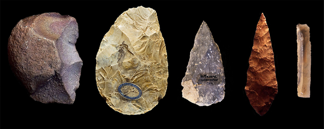 The-evolution-of-flaked-stone-tool-technologies-from-left-to-right-an-Oldowan-chopper.png