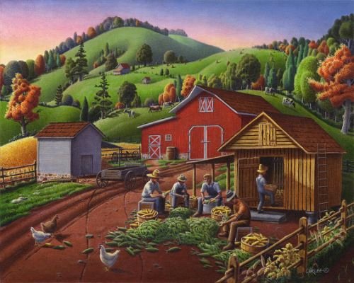 folk-art-corn-harvest-farm-fairy-tale-landscape-rural-country-life-folk-art-amer.jpg