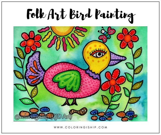 Folk Art Bird Painting.jpg