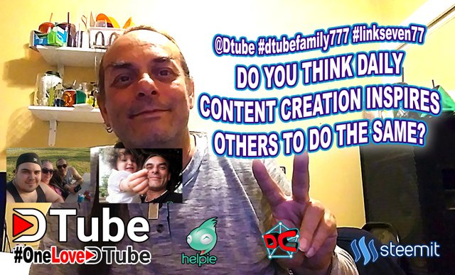 @Dtube #znapPlus - Do You Think that Daily Content Creation Inspires others to do the Same - I Got the Flu but I am Still here - #dtubefamily777 - #linkseven77.jpg
