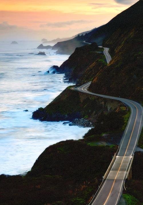 Đường cao tốc ở Marin County, California, Mỹ.jpg