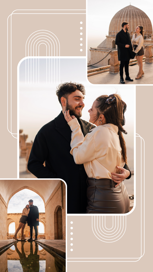 Brown Elegant Love Story Photo Collage Instagram Story.png