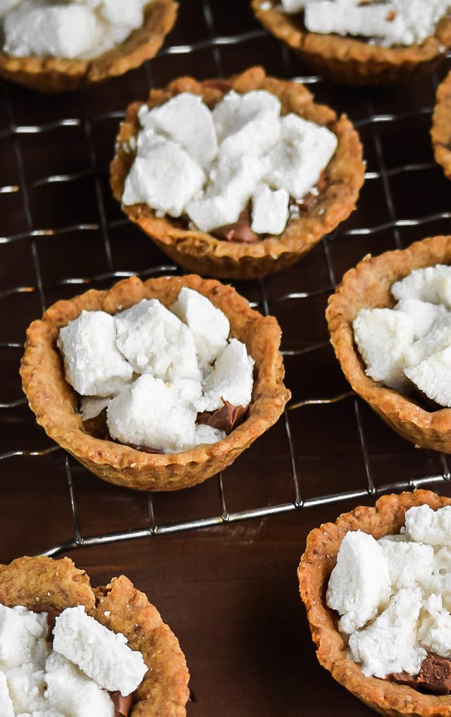 Soft Baked S’mores Filled Cookie Cups (Vegan)-2.jpg