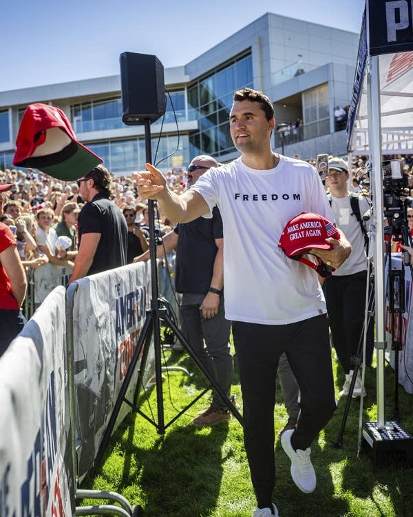Charlie Kirk at Utah Valley University
