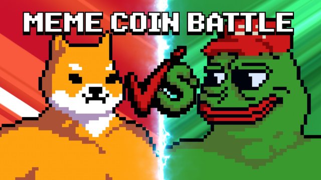 PEPE 🐸 vs SHIBA 🐕 Meme Contest continues