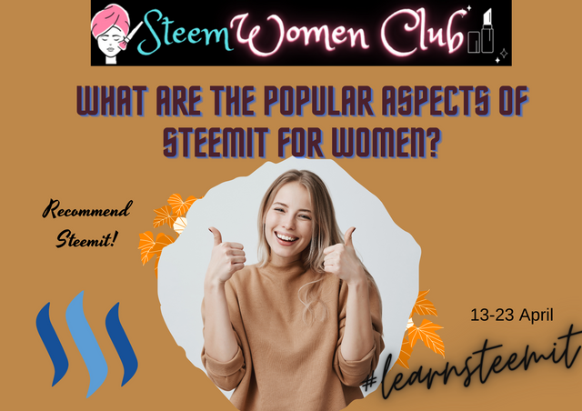 What are the Popular Aspects of Steemit for Women.png